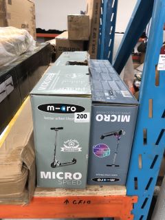 2 X MICRO SCOOTERS