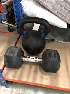 2 X EXERCISE WEIGHTS