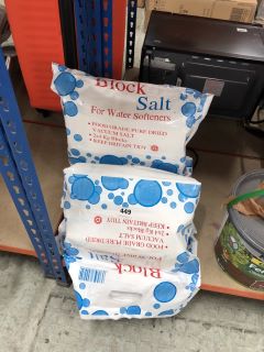 3 X BLOCK SALTS FOR WATER SOFTENERS