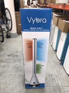 VYBRA MULTI 3 IN 1 HEATER, COOLING FAN AND AIR STERILISER