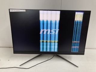 MSI MONITOR MODEL:3BA4 (SMASHED,SALVAGED,SPARES)