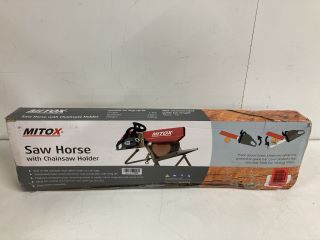 MITOX SAW HORSE WITH CHAINSAW HOLDER