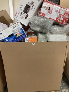 PALLET OF ASSORTED ITEMS INC CANON PRINTER