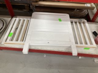 UNBUILT COT BED - NO FITTINGS