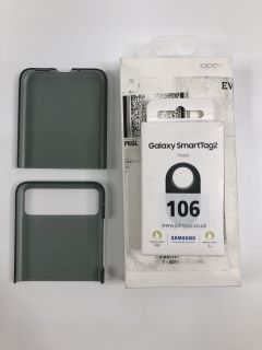 2 X ASSORTED ITEMS TO INCLUDE SAMSUNG TRACKING DEVICE GALAXY SMART TAG 2.  [JPTN39892, JPTN39891]