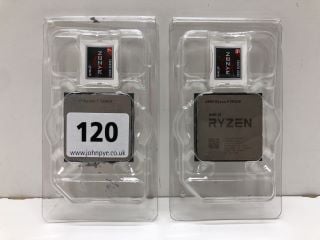 2 X AMD RYZEN 5000 SERIES CHIPS