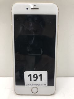 APPLE IPHONE 6S 64GB SMARTPHONE IN GOLD: MODEL NO A1688 (NO BOX,NO CHARGER)  [JPTN39951]