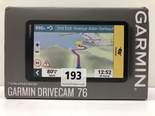 GARMIN DRIVESMART 76 SATNAV IN BLACK. (WITH BOX)  [JPTN39967]