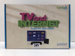 YOUVIEW TV AND INTERNET