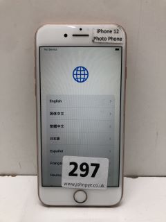 APPLE IPHONE 8 64GB SMARTPHONE IN GOLD: MODEL NO A1905 (UNIT ONLY) (DAMAGE TO BACK OF PHONE)  [JPTN39597]