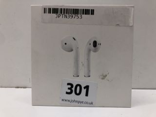 APPLE AIRPODS EARPHONES: MODEL NO A2032 A2031 A1602 (WITH BOX)  [JPTN39753]