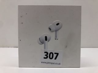 APPLE AIRPOD PRO EARPHONES IN WHITE: MODEL NO A2698 A2699 A2700 (WITH BOX)  [JPTN39778]