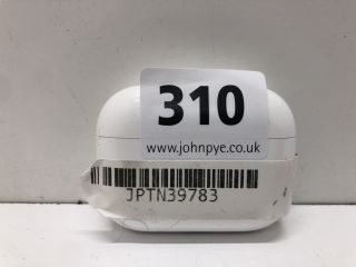 APPLE AIRPODS PRO EARPODS IN WHITE: MODEL NO A2700, A2698, A2699 (UNIT ONLY)  [JPTN39783]