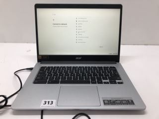 ACER CHROMEBOOK 314 LAPTOP IN SILVER: MODEL NO CB314-2H (WITH BOX,WITH CHARGER).   [JPTN39798]