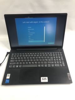 LENOVO V15 G4 IAH 256GB LAPTOP IN BLACK. (WITH CHARGER ONLY,NO BOX). INTEL CORE I5-12500H, 8GB RAM,   [JPTN39975]