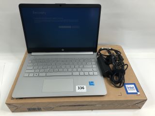 HP LAPTOP 14S-DQ2 256GB LAPTOP IN SILVER. (WITH BOX,WITH CHARGER). INTEL CORE I3-1115G4, 4GB RAM,   [JPTN39999]
