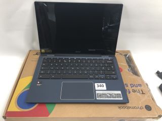 ACER CHROMEBOOK SPIN 513 LAPTOP IN DARK BLUE. (WITH BOX,WITH CHARGER) (MOTHERBOARD REMOVED).   [JPTN39996]