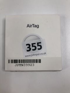APPLE AIRTAG TRACKING DEVICE IN WHITE/SILVER: MODEL NO A2187 (WITH BOX(NO BATTERY))  [JPTN39923]