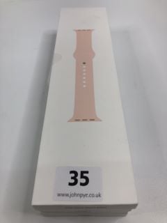 4 X APPLE WATCH STRAPS (ASSORTED SIZES)