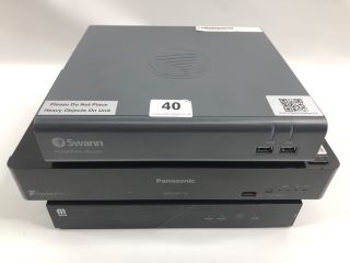 3 X ASSORTED ITEMS TO INCLUDE SWANN CCTV HD DIGITAL VIDEO RECORDER (UNIT ONLY).  [JPTN39833, JPTN39832, JPTN39831]