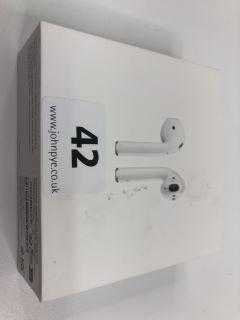 APPLE AIRPODS EARPODS IN WHITE: MODEL NO A1602 A2031 A2032 (WITH BOX)  [JPTN39928]