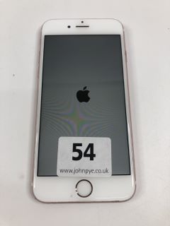 APPLE IPHONE 6S 16GB SMARTPHONE IN ROSE GOLD: MODEL NO A1688 (UNIT ONLY)(NO BOX,NO CHARGER)   [JPTN39848]