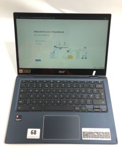 ACER CHROMEBOOK CP513-1H LAPTOP IN BLUE: MODEL NO N20Q5. (NO BOX,NO CHARGER)   [JPTN39792]