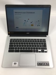 ACER CHROMEBOOK 314   CB314-2H SERIES LAPTOP IN SILVER: MODEL NO N21Q6 (UNIT  ONLY)(NO BOX,NO CHARGER) .   [JPTN39874]