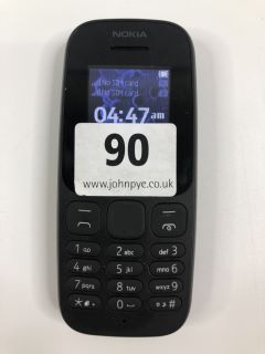 NOKIA TA-1034  SMARTPHONE IN BLACK. (UNIT ONLY)  [JPTN39886]