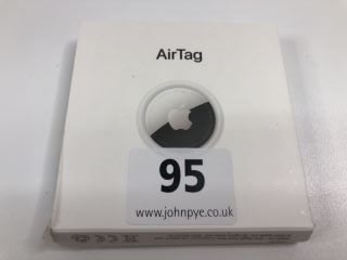 APPLE AIRTAG TRACKING DEVICE IN WHITE: MODEL NO A2187 (WITH BOX)  [JPTN39910]