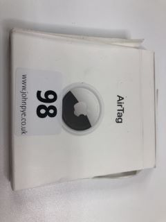 APPLE AIRTAG TRACKING DEVICE IN WHITE: MODEL NO A2187 (WITH BOX)  [JPTN39906]