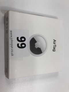 APPLE AIRTAG TRACKING DEVICE IN WHITE: MODEL NO A2187 (WITH BOX)  [JPTN39912]