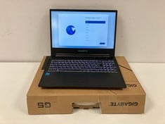 LAPTOP GIGABYTE G5 KD 512 GB (ORIGINAL RRP - 808,86 EUROS) IN BLACK (WITH BOX AND CHARGER). I5-11400H, 16 GB RAM, , NVIDIA GEDORCE RTX 3060 [JPTZ6070].
