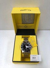 WATCH INVICTA MODEL 26970 SILVER AND BLACK COLOUR - LOCATION 10B.