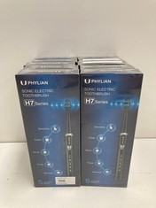 10 X UPHYLIAN H7 SERIES HH06007-PUR ELECTRIC TOOTHBRUSH - LOCATION 48B.