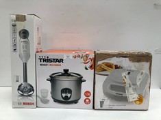 3 X KITCHEN ITEMS INCLUDING BOSCH MIXER - LOCATION 18C.