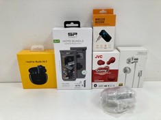 6 X ELECTRONIC ITEMS VARIOUS MAKES AND MODELS INCLUDING REALME BUDS AIR2 HEADPHONES - LOCATION 7C.