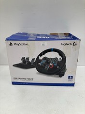 LOGITECH G29 STEERING WHEEL AND PLAT STATION PEDALS - LOCATION 43C.