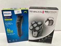 2 X RAZORS OF VARIOUS MAKES AND MODELS INCLUDING REMINGTON RX5ULTIMATE SERIES - LOCATION 32C.