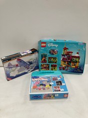 3 X ASSORTED TOYS INCLUDING LEGO DISNEY - LOCATION 28B.