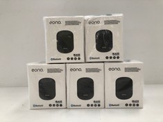 5 X EONO BY - IPX5 WATERPROOF BLUETOOTH SPEAKER WITH HARMAN SOUND TECHNOLOGY - LOCATION 16C.