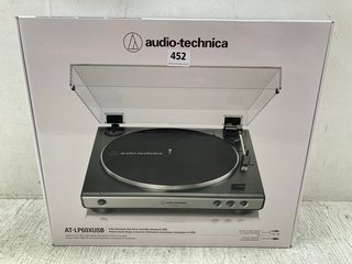 AUDIO-TECHNICA FULLY AUTOMATIC BELT-DRIVE TURNTABLE - AT-LP60XUSB: LOCATION - A13
