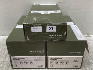 10 X EXODUS FITTING KITS TO INCLUDE F017 AND C184: LOCATION - A *