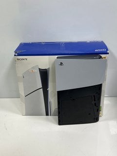 SONY PLAYSTATION 5 SLIM 0 GB GAMES CONSOLE IN WHITE: MODEL NO CFI-2016 (BOXED UNIT ONLY, STORAGE REMOVED, SPARES & REPAIRS) [JPTM117701]