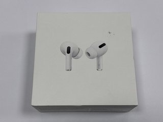 APPLE AIRPODS PRO WITH WIRELESS CHARGING CASE WIRELESS EAR BUDS IN WHITE: MODEL NO A2083 A2084 A2190 (WITH BOX) [JPTM117861]