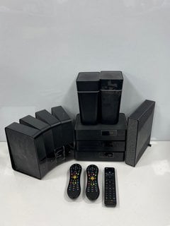 BUNDLE OF VIRGIN ROUTERS & TV BOXES IN BLACK (WITH 8 POWER CABLES & 3 REMOTES, STORAGES REMOVED FROM TV BOXES) [JPTM116831]