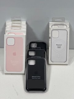 QUANTITY OF 10 VARIOUS APPLE IPHONE CASES [JPTM117858]