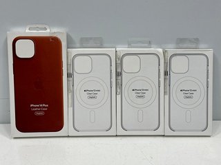 4X APPLE IPHONE SMARTPHONE CASES (WITH BOXES) [JPTM117759]