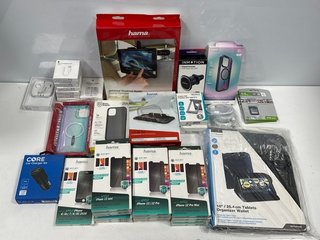 QUANTITY OF 40 ASSORTED PHONE/TABLET SMART DEVICE ACCESSORIES [JPTM117783]