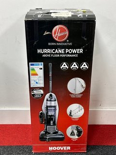 HOOVER HURRICAN POWER UPRIGHT BAGLESS VACUUM CLEANER HOME APPLIANCE IN GREY: MODEL NO VR81 HU03001 (WITH BOX & ALL ATTACHMENTS) [JPTM117968]